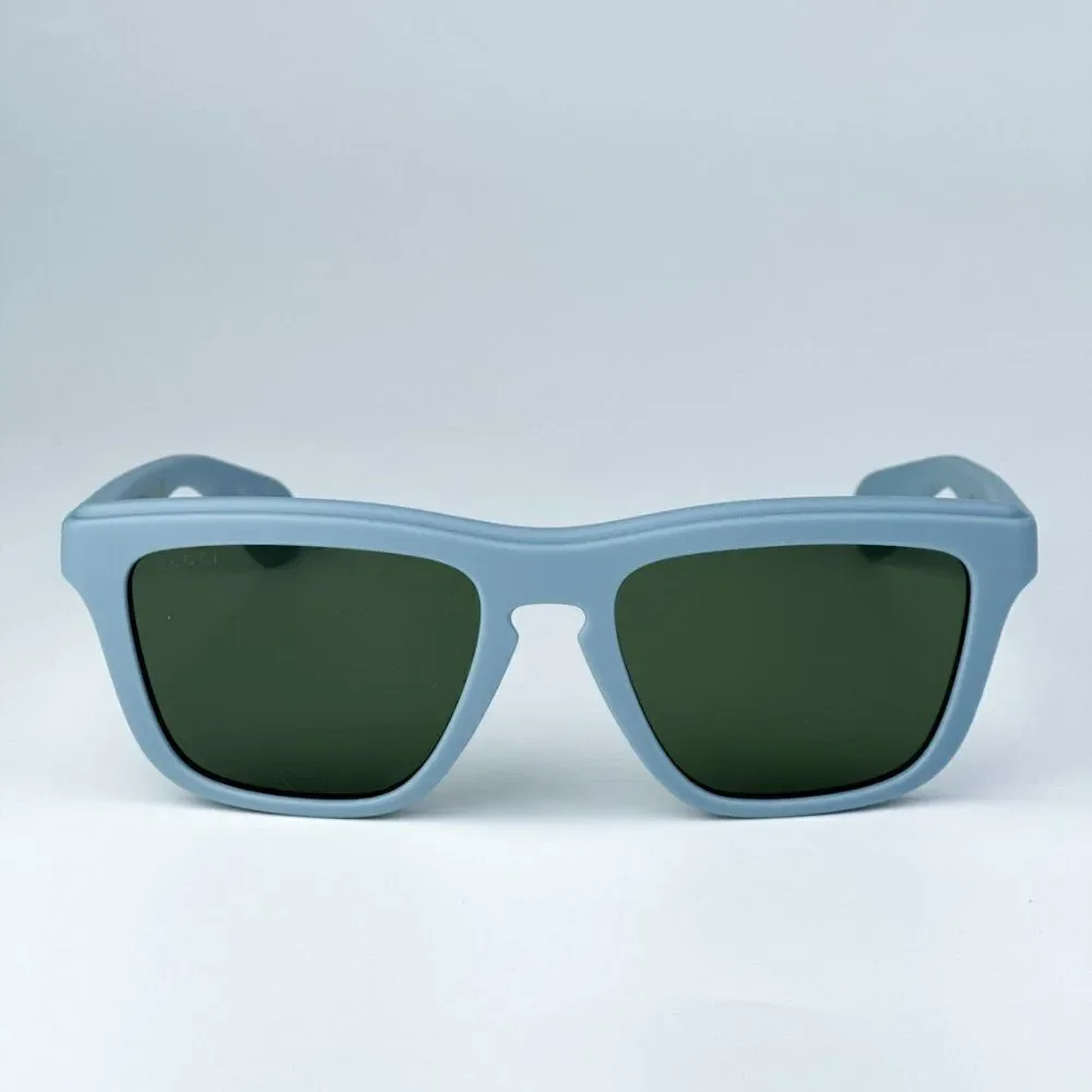 NEW Gucci GG1571S 003 Light Blue Green Unisex Square Sunglasses GG 1571S